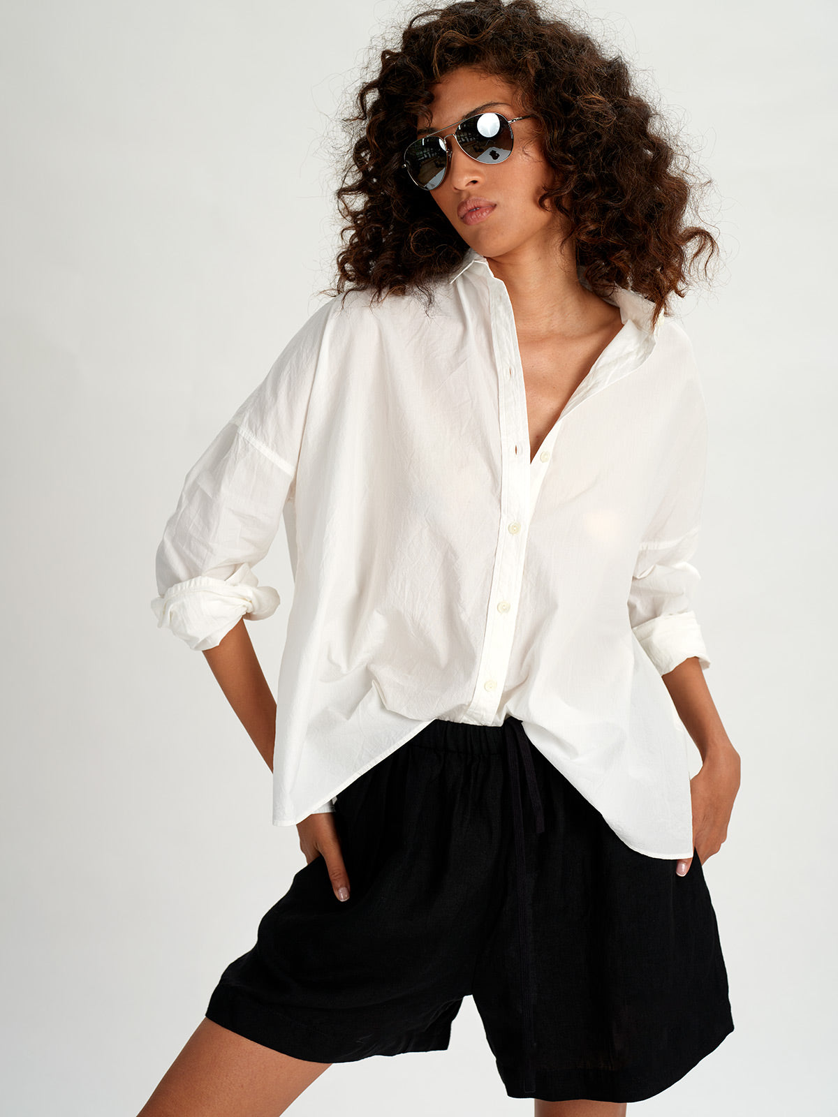 Forme d'Expression Linen Short Black