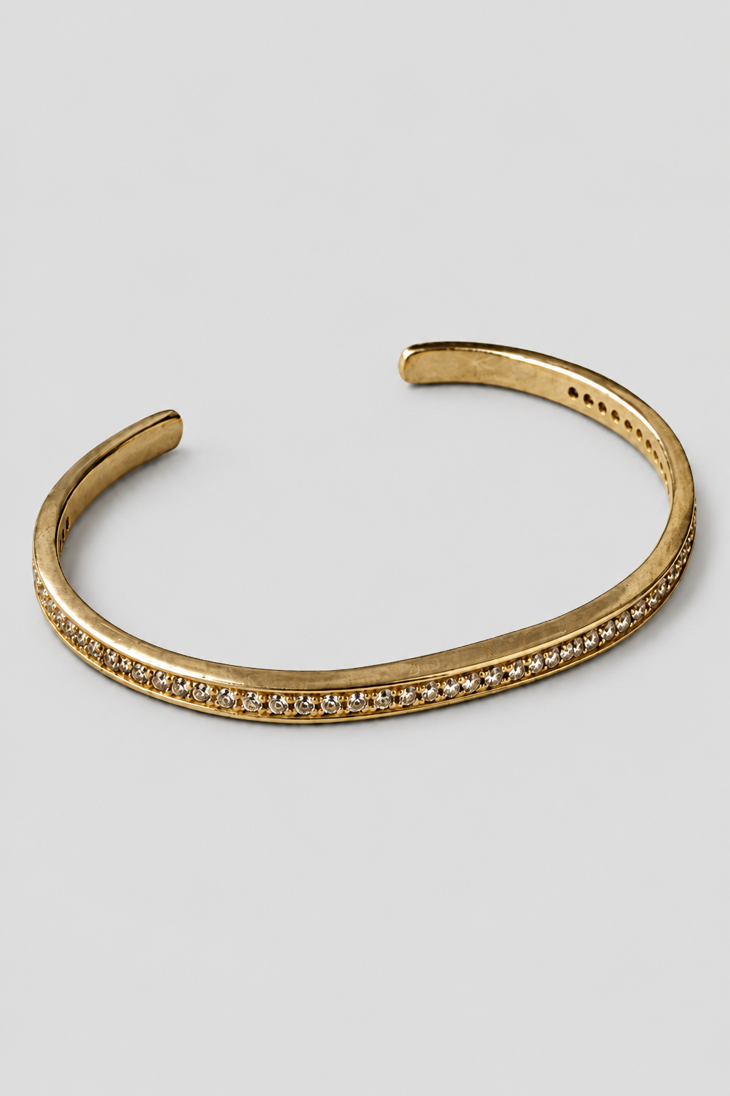 Heike Grebenstein 18K Large Diamond Cuff Heike Grebenstein