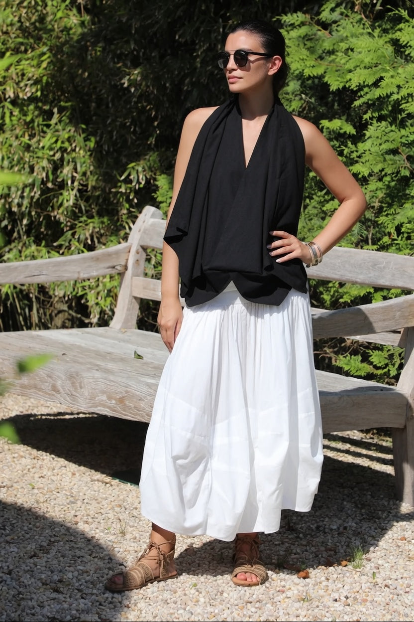 Tuck Up Top Black P/S S/M M/L