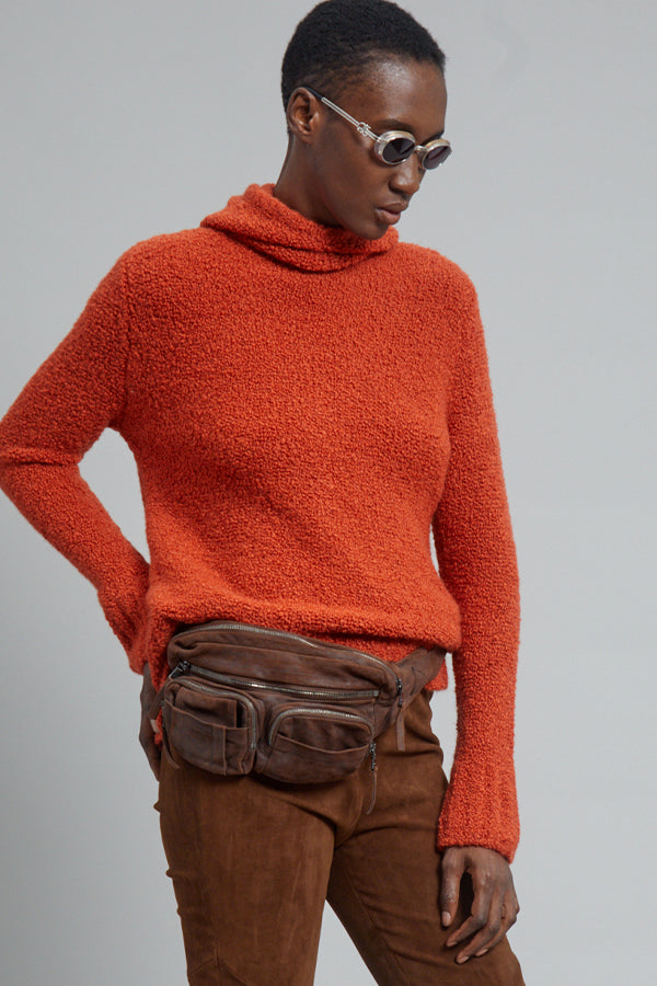CRP Boucle Hoodie Carla Rae Prober Boucle Hoodie Orange S/M M/L