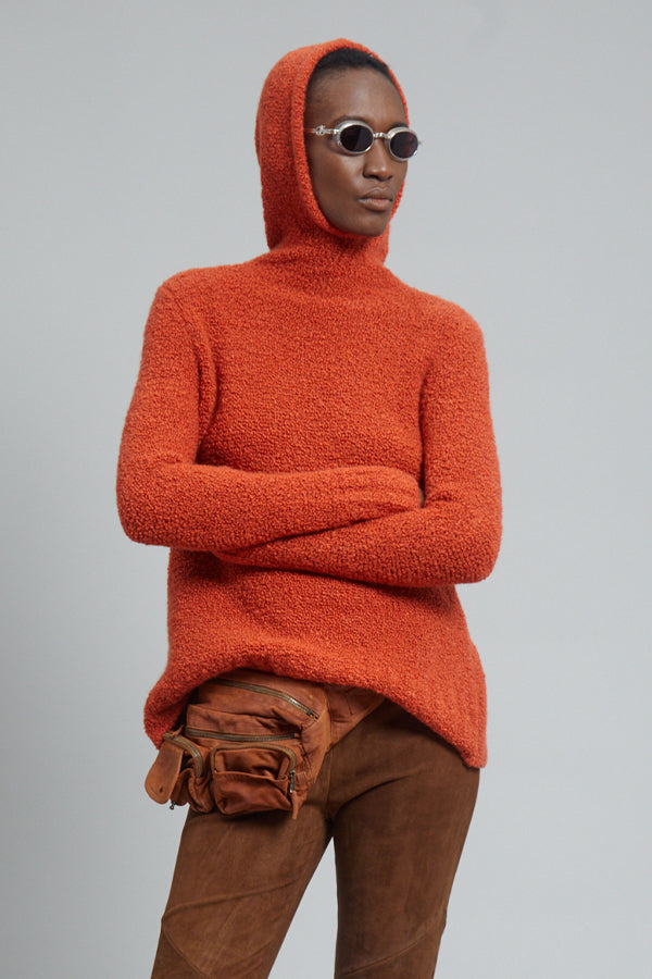 CRP Boucle Hoodie Carla Rae Prober Boucle Hoodie Orange S/M M/L