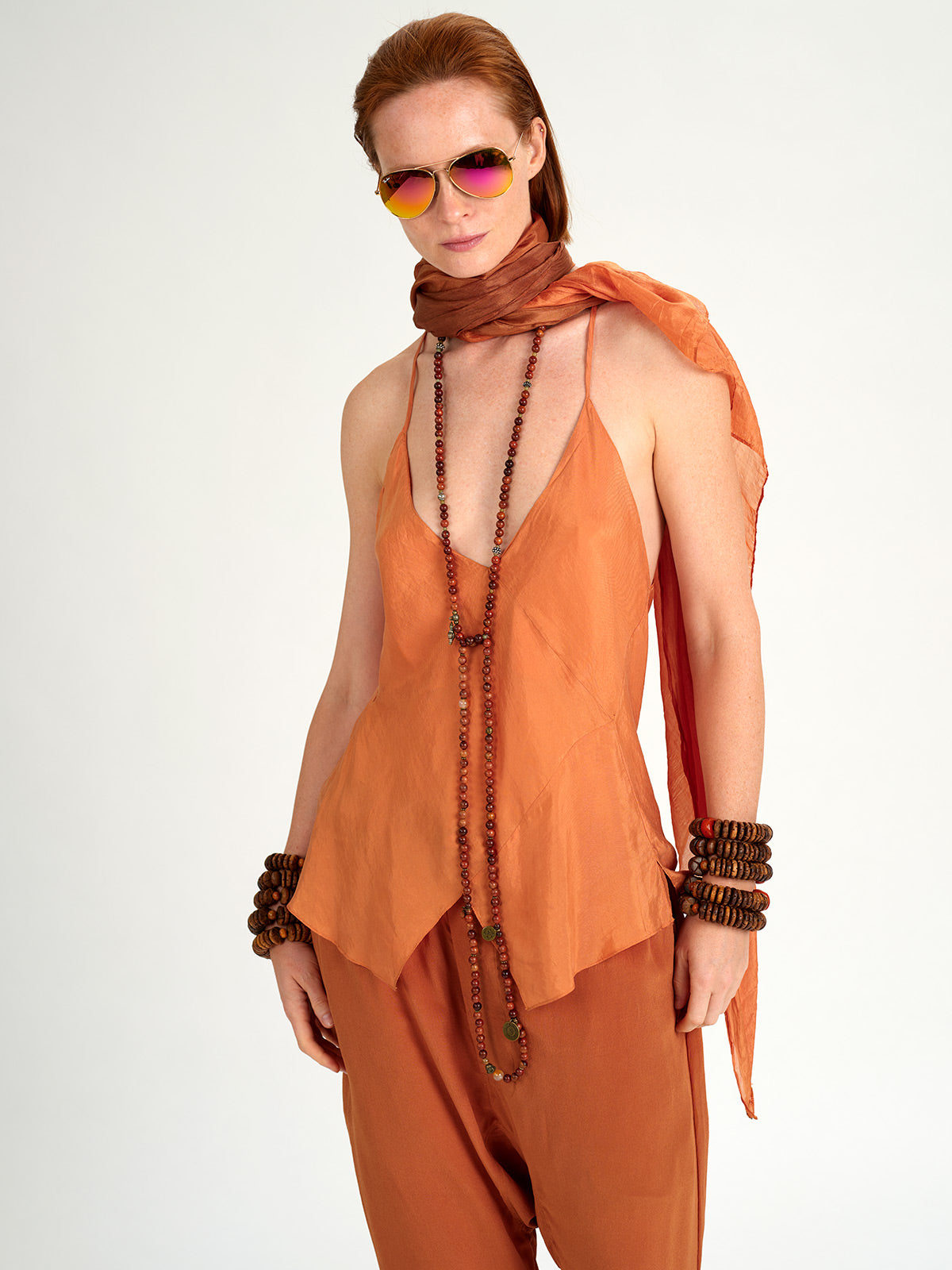 Silk Habotai Cami Vacances