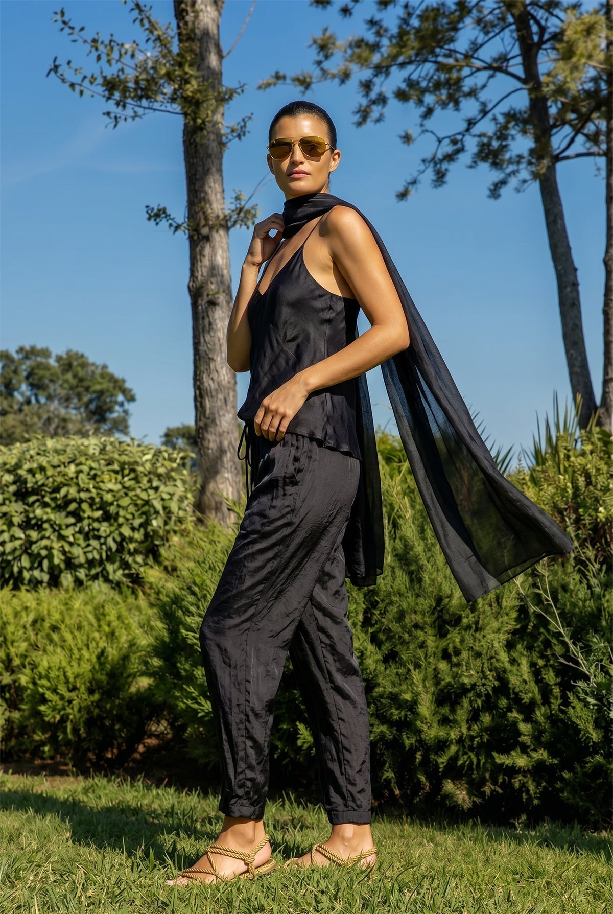 Silk Habotai Cami Vacances