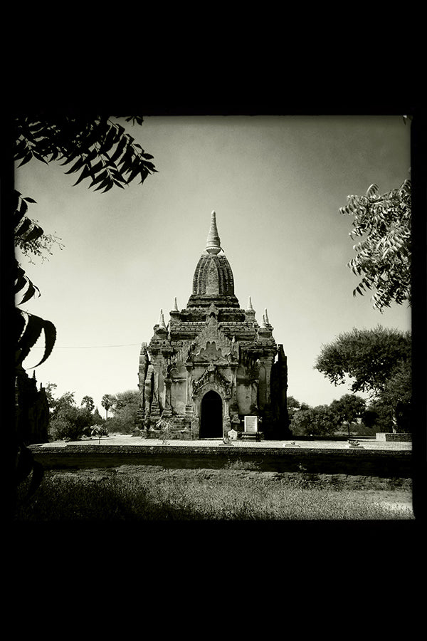 Pagoda by Gigi Stoll Black and White 