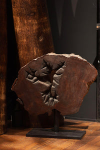 Suar Wood Sculpture Brown